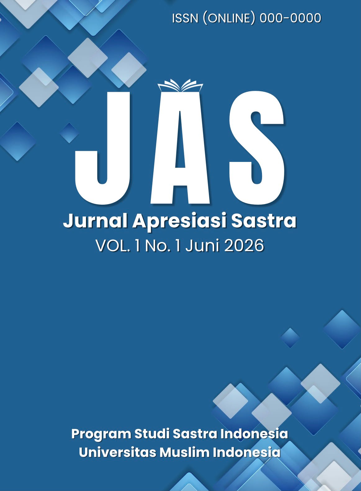  Apresiasi Sastra: Jurnal  Ilmiah Bahasa dan Sastra Indonesia